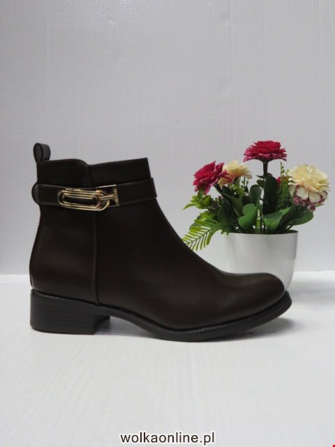 Botki Damskie Y85-7 BROWN 36-41