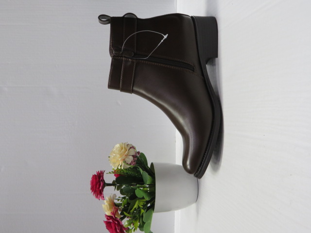 Botki Damskie Y85-7 BROWN 36-41 1