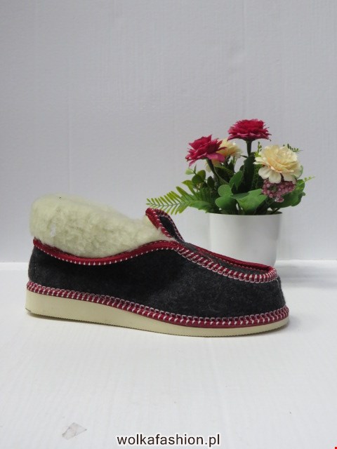 Klapki Damskie A5 BLACK/RED 37-42