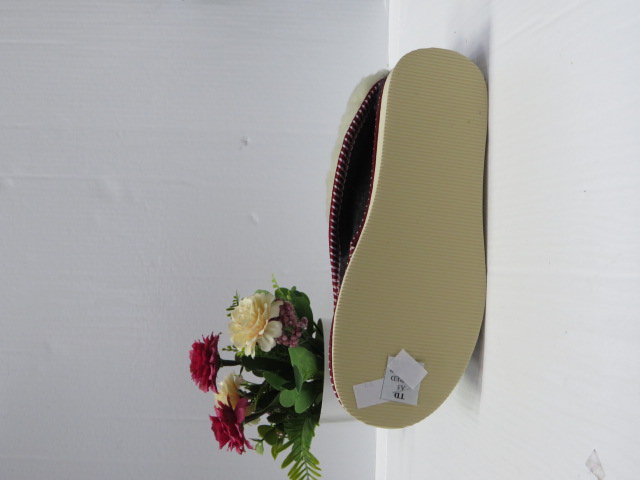 Klapki Damskie A5 BLACK/RED 37-42 2