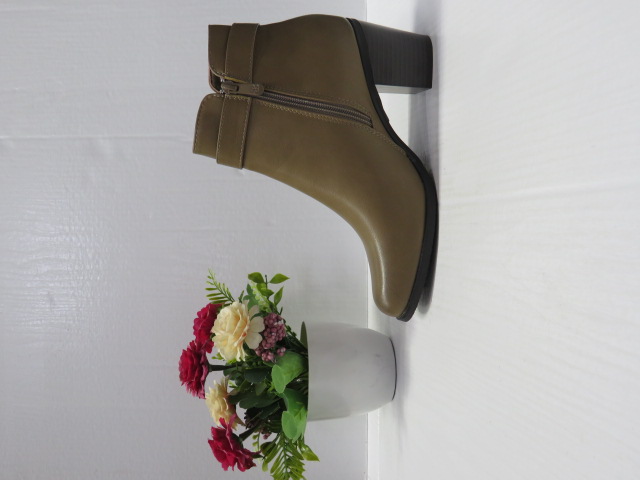 Botki Damskie CHC270 KHAKI 36-41 1