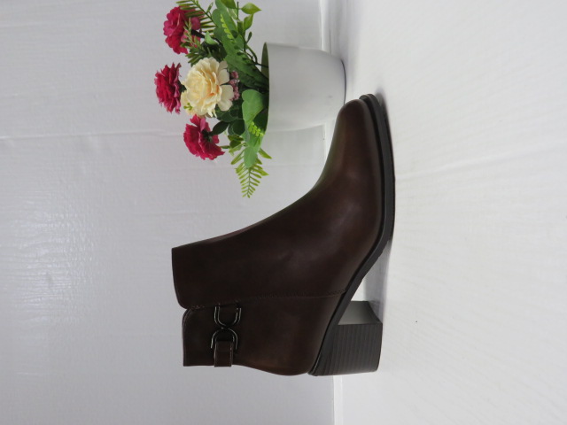 Botki Damskie CHC265 BROWN 36-41