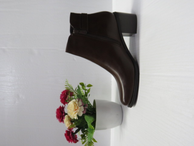 Botki Damskie CHC265 BROWN 36-41 1