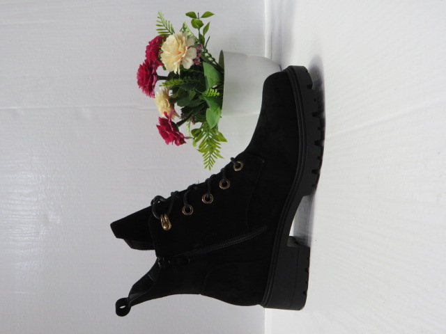 Botki Damskie H2186A BLACK 36-41 1