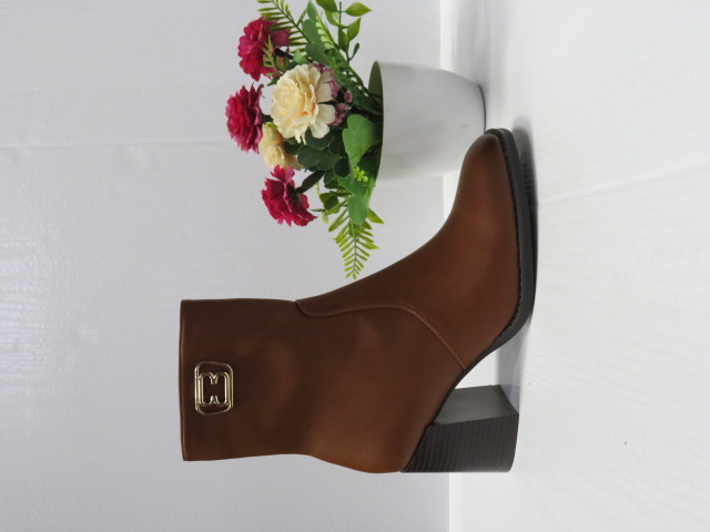 Botki Damskie RQ13 CAMEL 36-41