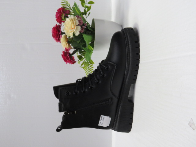 Botki Damskie E8209-1 BLACK 36-41 1