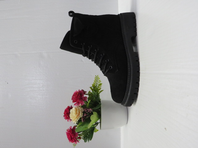 Botki Damskie E8219-1 BLACK 36-41