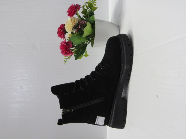 Botki Damskie E8219-1 BLACK 36-41 1