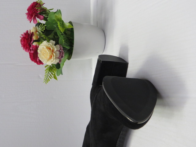 Kozaki Damskie RQ07 BLACK 36-41 2