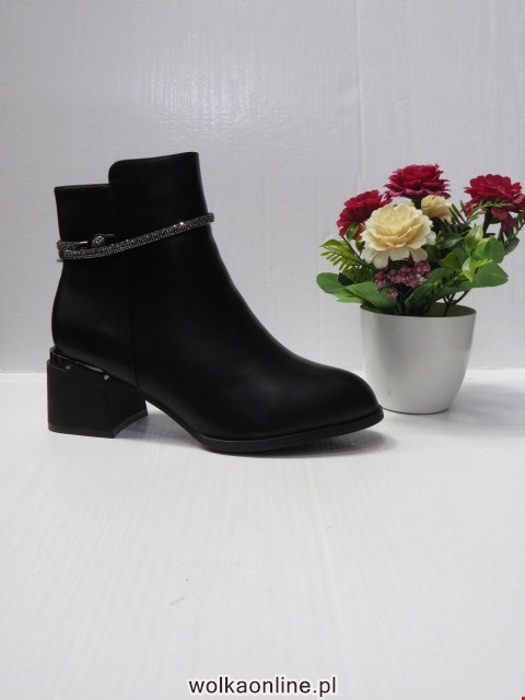 Botki Damskie X3702 BLACK 36-41
