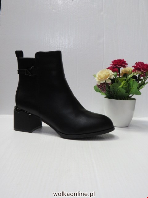 Botki Damskie X3704 BLACK 36-41