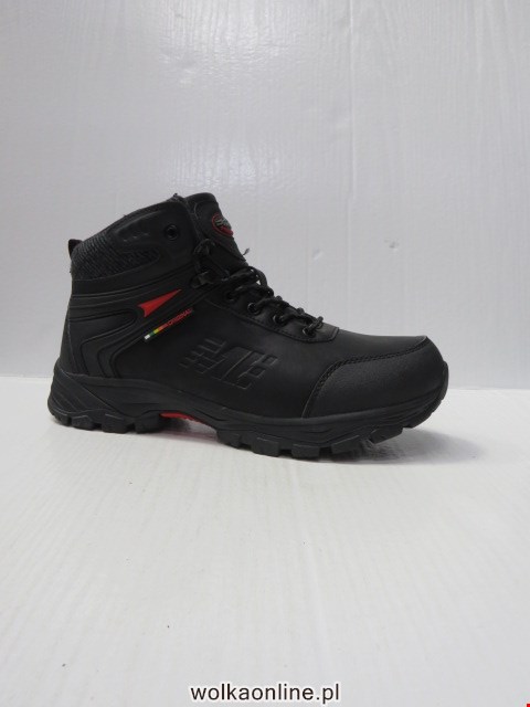 Botki Męskie MXC8405-W BLACK/RED 41-46