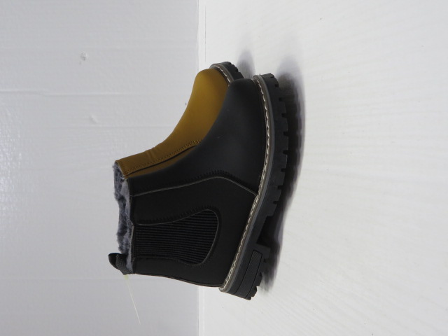 Botki Dziecięce 8901B BLACK/YELLOW 25-30 1
