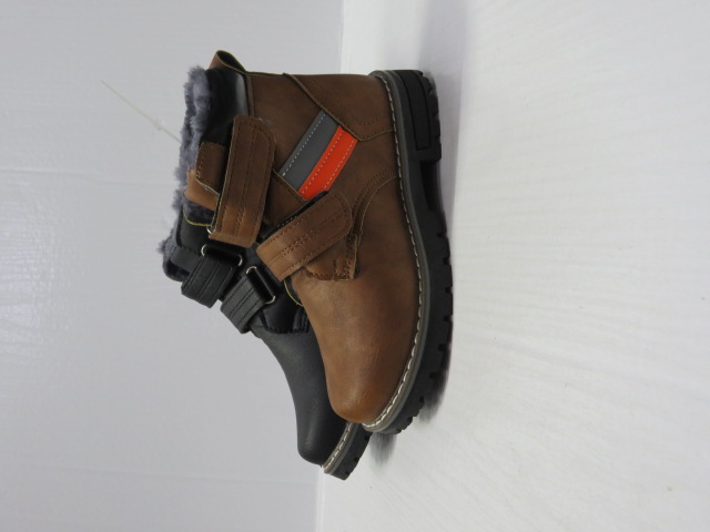 Botki Dziecięce 8902C BLACK/BROWN/BLUE 31-36