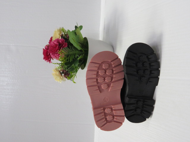 Botki Dziecięce 8924A BLACK/PINK/KHAKI 21-25 2