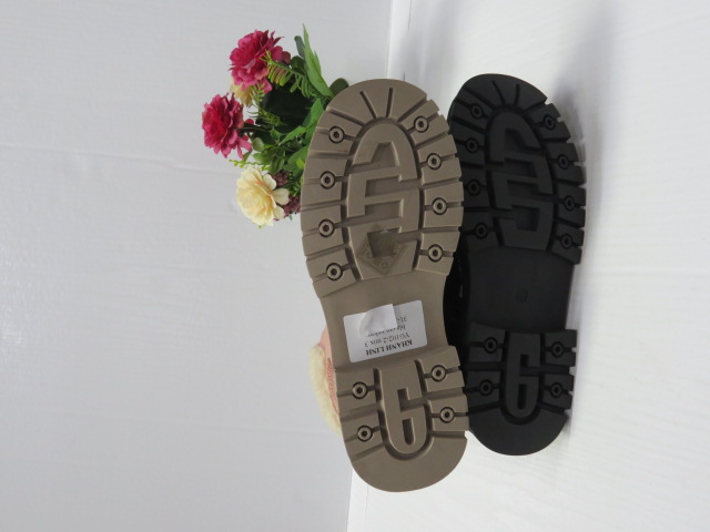 Botki Dziecięce YG102-2 BLACK/CAMEL/YELLOW 31-36 2