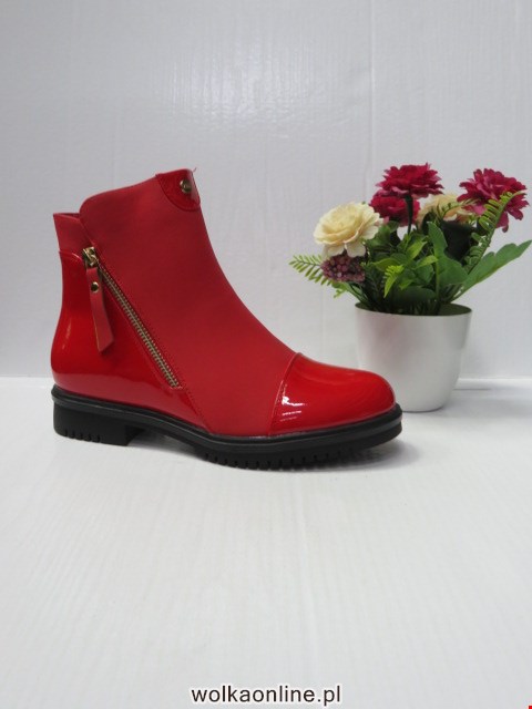 Botki Damskie H5818 RED 36-41