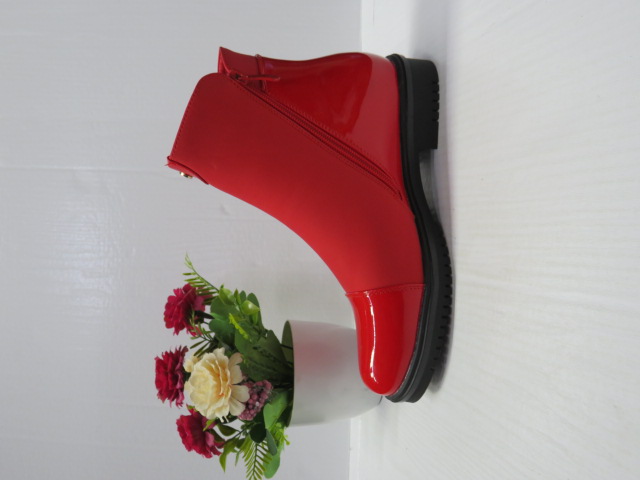 Botki Damskie H5818 RED 36-41 1