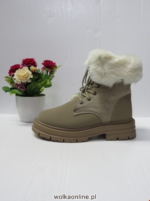 Botki Damskie XLL23151 KHAKI 36-41