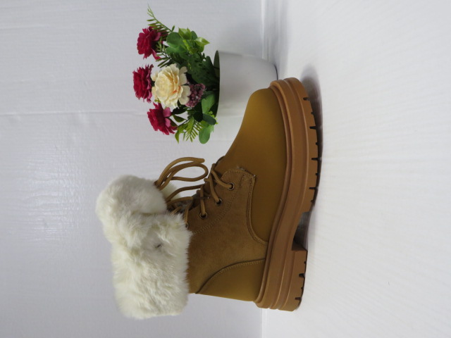 Botki Damskie XLL23151 CAMEL 36-41