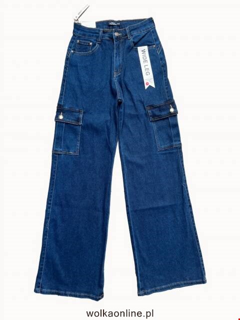 Jeansy damskie D4608 1 kolor S-2XL