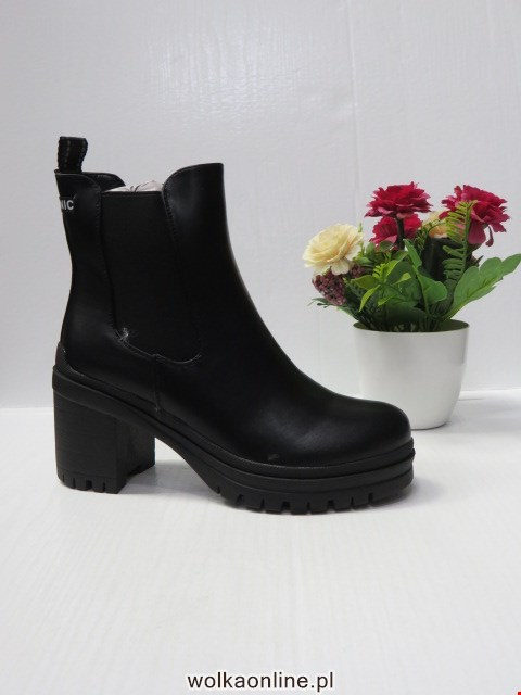 Botki Męskie H2187 BLACK 36-41
