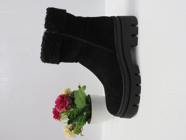 Botki Damskie  0-617 BLACK 36-41 1