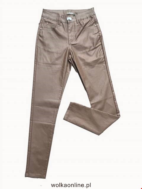 Spodnie skórzane damskie 8501-7 1 kolor S-2XL