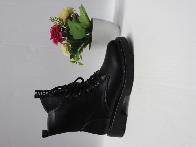 Botki Damskie X-1065-6A-1 BLACK 36-41