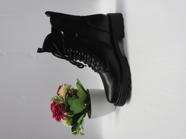 Botki Damskie X-1065-6A-1 BLACK 36-41 1