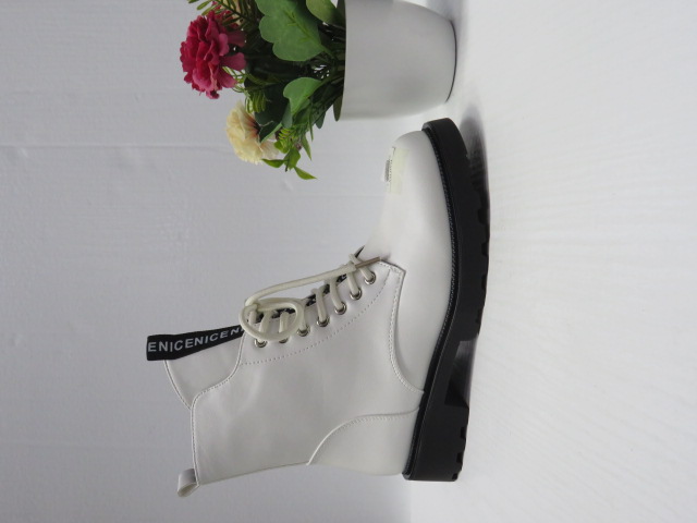 Botki Damskie X-1065-6A-2 WHITE 36-41