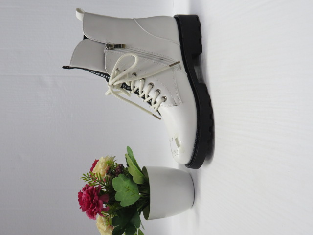 Botki Damskie X-1065-6A-2 WHITE 36-41 1