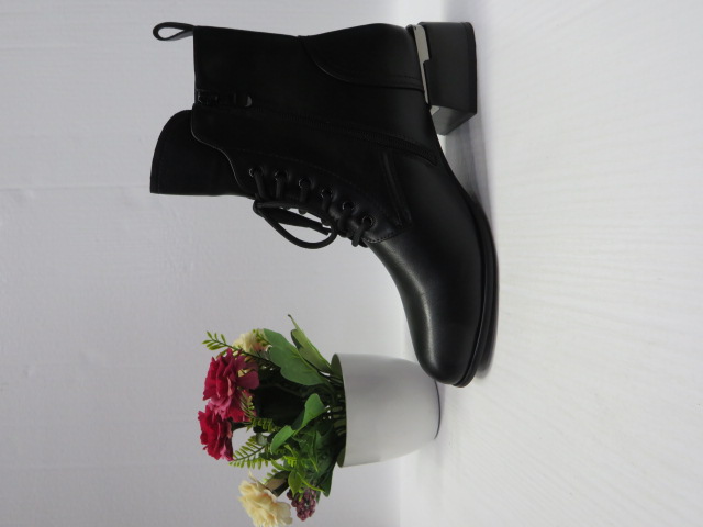 Botki Damskie X-6632-9A1 BLACK 36-41 1