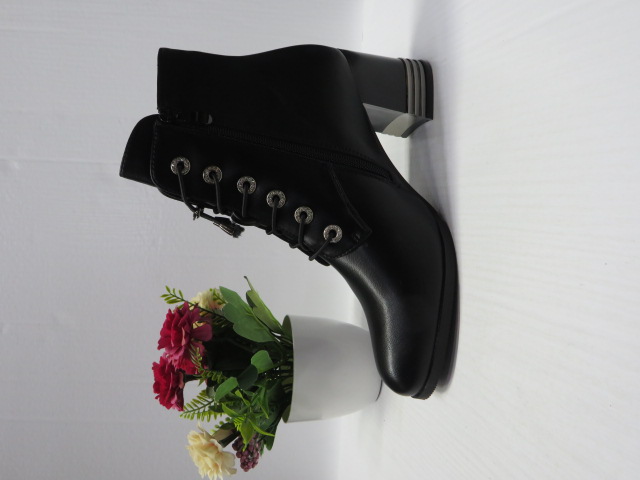 Botki Damskie XPL-2316 BLACK 36-41 1