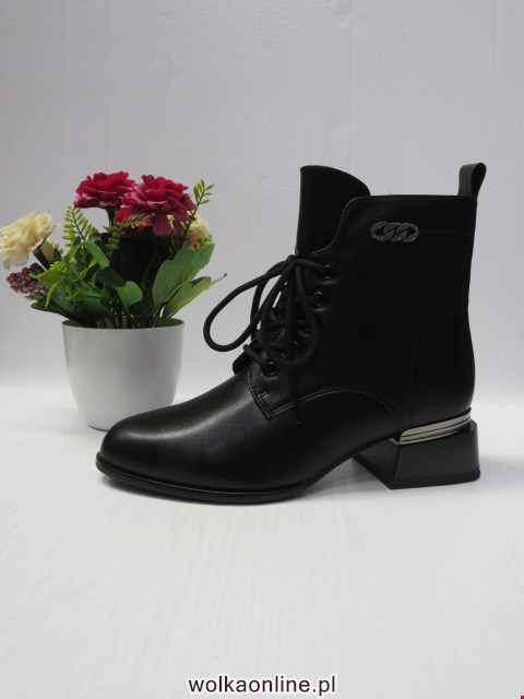 Botki Damskie X-6658-12A BLACK 36-41