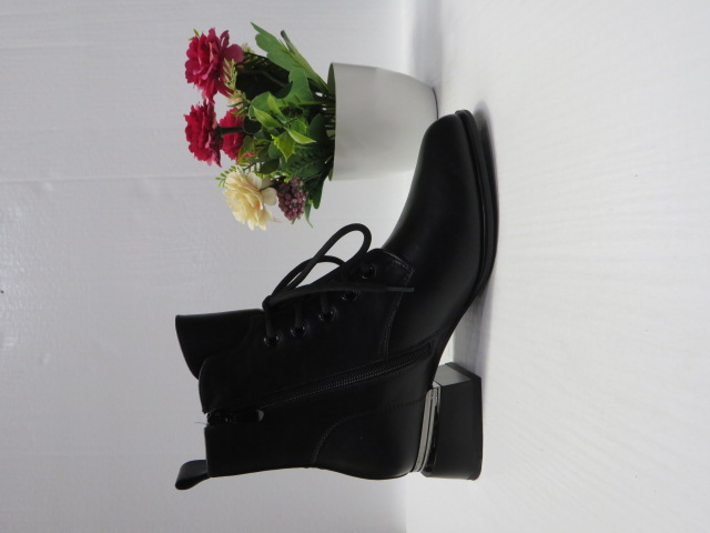 Botki Damskie X-6658-12A BLACK 36-41 1