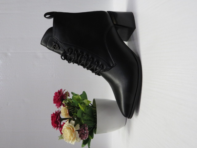 Botki Damskie X-567-6A-1 BLACK 36-41