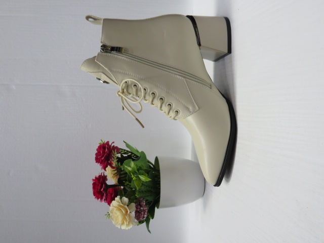 Botki Damskie X-567-6A-2 BEIGE 36-41 1