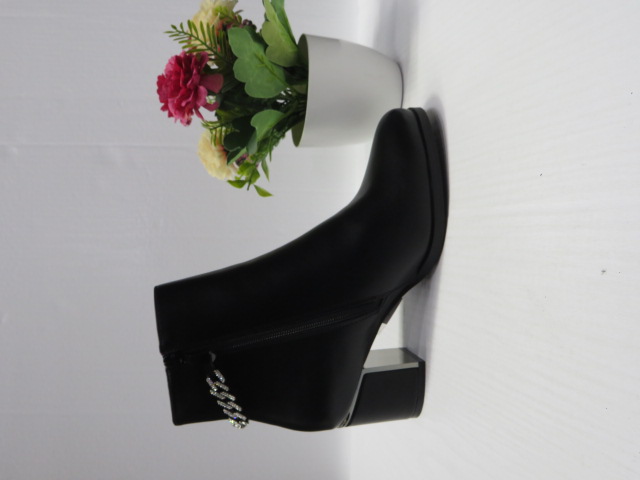 Botki Damskie XPL-2319 BLACK 36-41 1