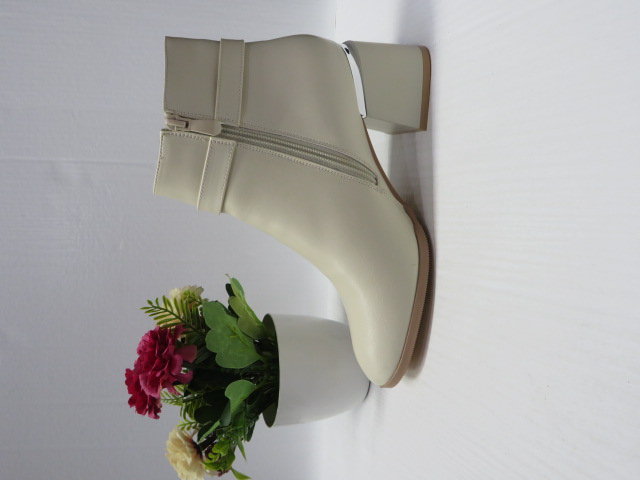 Botki Damskie XPL-2317 BEIGE 36-41 1