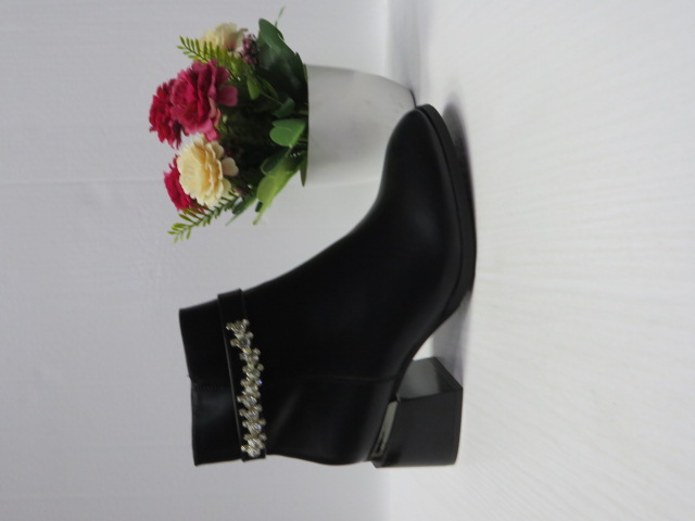 Botki Damskie XPL-2317 BLACK 36-41