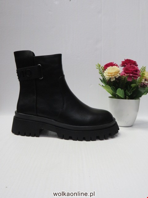 Botki Damskie X-1201-2A-1 BLACK 36-41