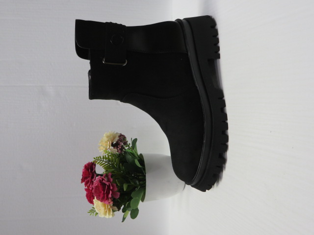 Botki Damskie X-1201-2A-2 BLACK 36-41
