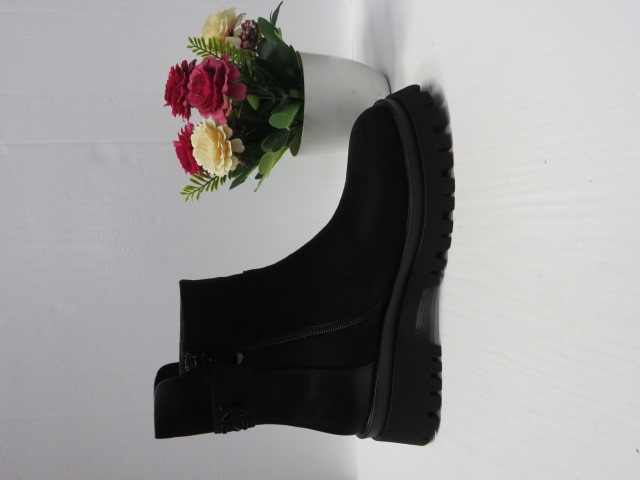 Botki Damskie X-1201-2A-2 BLACK 36-41 1