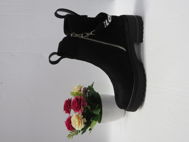 Botki Damskie XPL-2328 BLACK 36-41 1