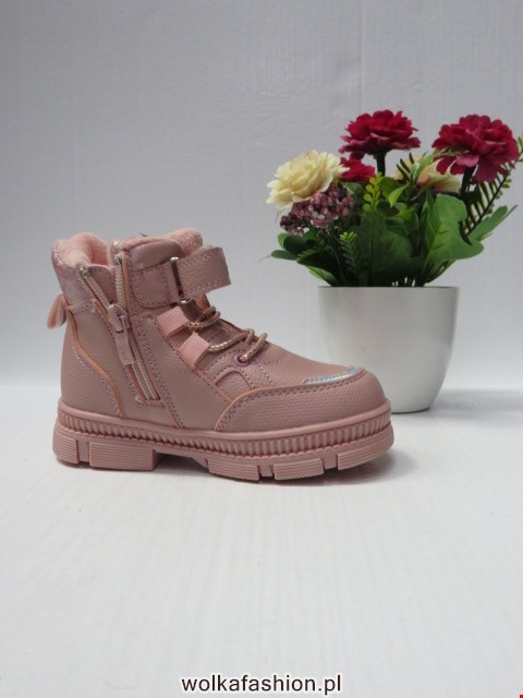 Botki Dziecięce H292 GREY/PINK 21-26 1