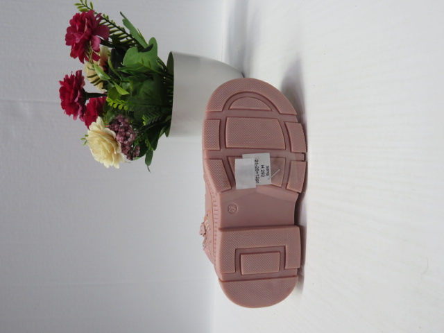 Botki Dziecięce H292 GREY/PINK 21-26 2