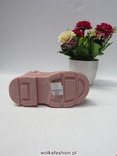 Botki Dziecięce H292 GREY/PINK 21-26 2
