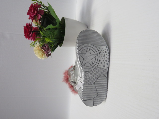 Botki Dziecięce H305 SILVER 22-27 2