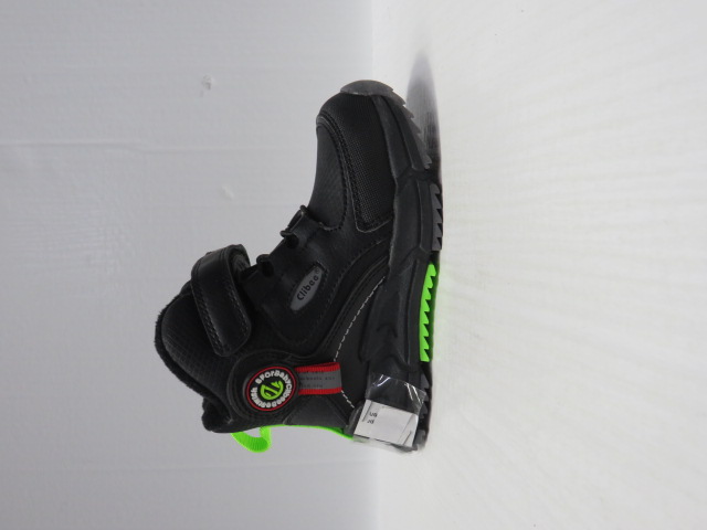 Botki Dziecięce H287 BLACK/GREEN 21-26